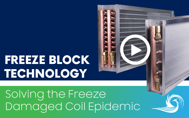 Frozen HVAC Coil Freeze Block Freeze Proof Coil Webinar HVAC